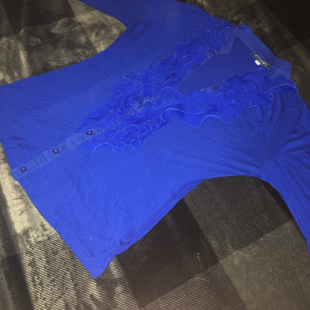 Blue top - Picture 3 of 3